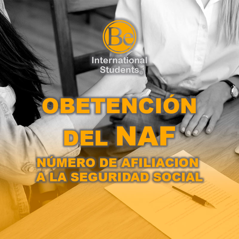 NAF - número de afiliación a la Seguridad Social para estudiantes extranjeros